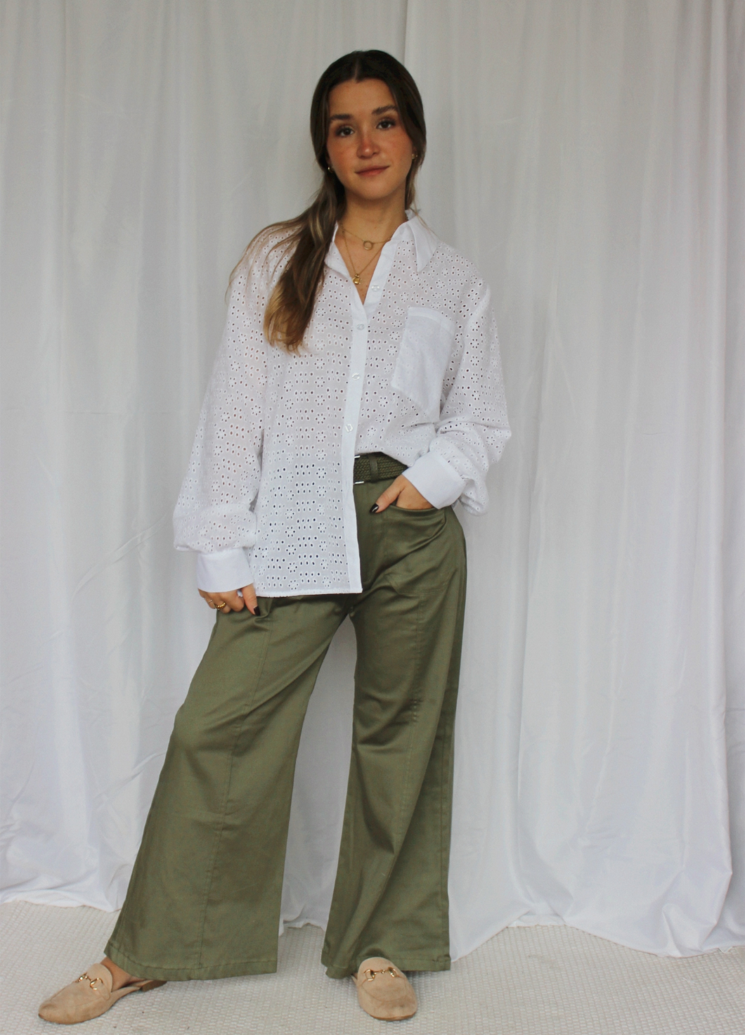 Pantalón Aurelia - Verde Olivo