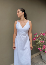 Cargar imagen en el visor de la galería, Vestido Amalfi - Blanco
