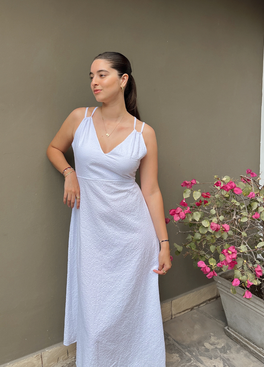 Vestido Amalfi - Blanco