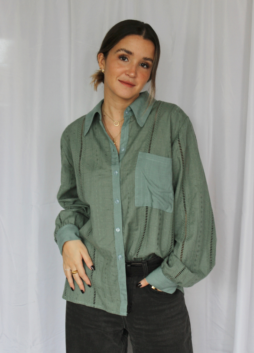 Blusa Magnolia Verde