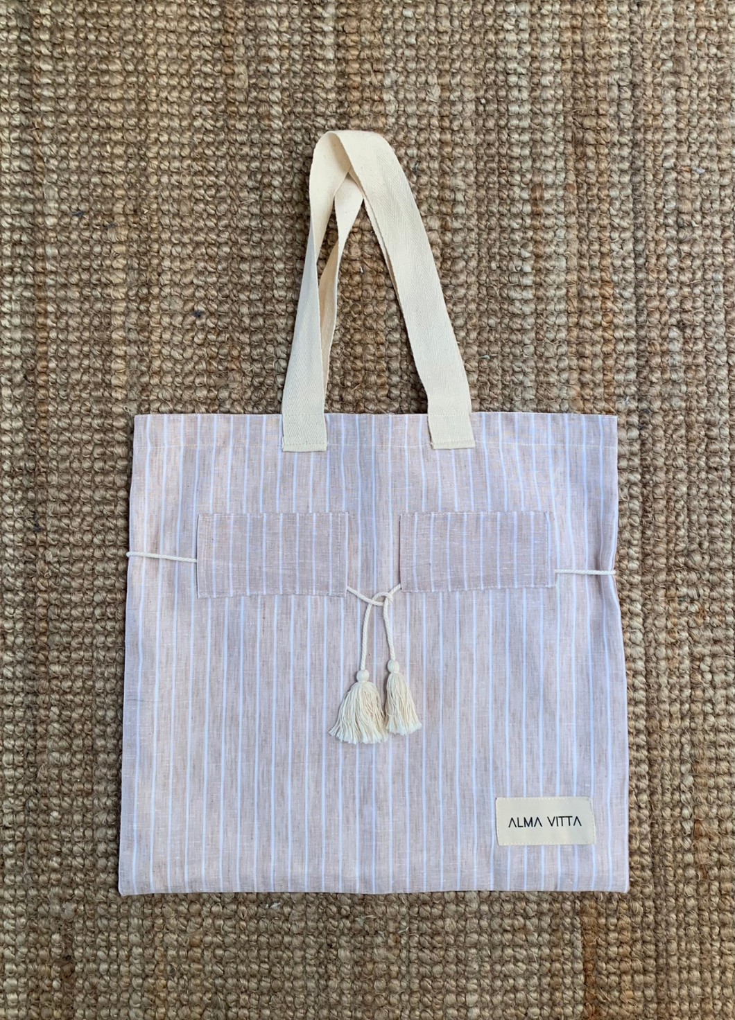 Positano Tote Bag - Beige