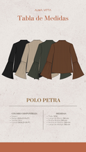 Cargar imagen en el visor de la galería, Polo Petra - Negro
