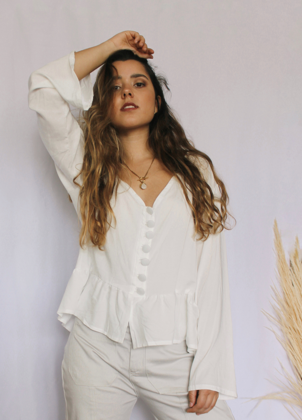 Blusa Eliza - Blanco