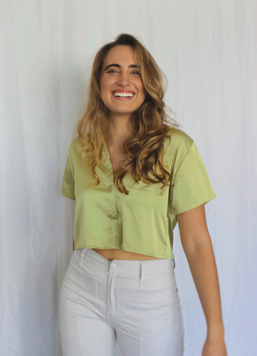 Blusa Mila - Verde Lima