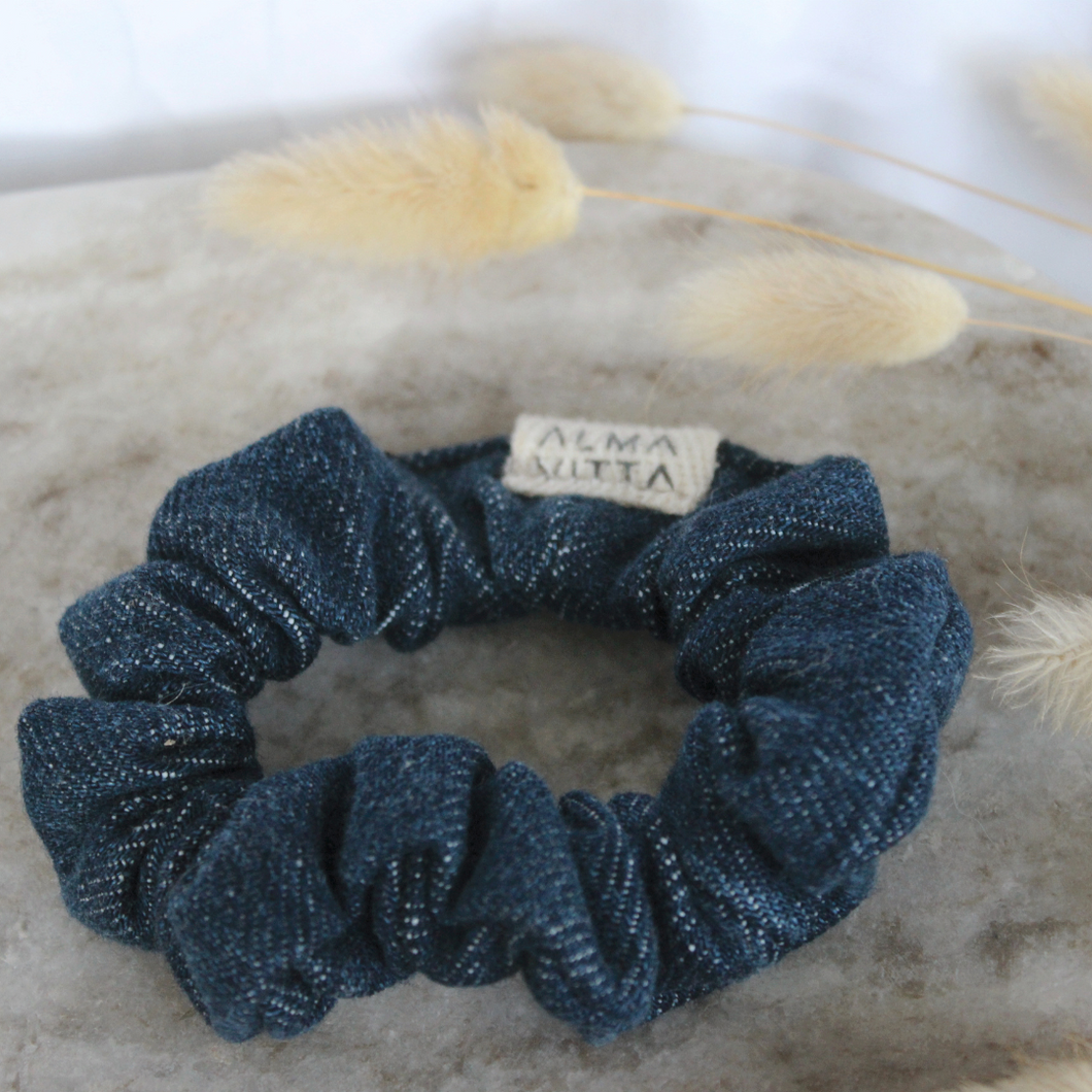 Scrunchie Denim