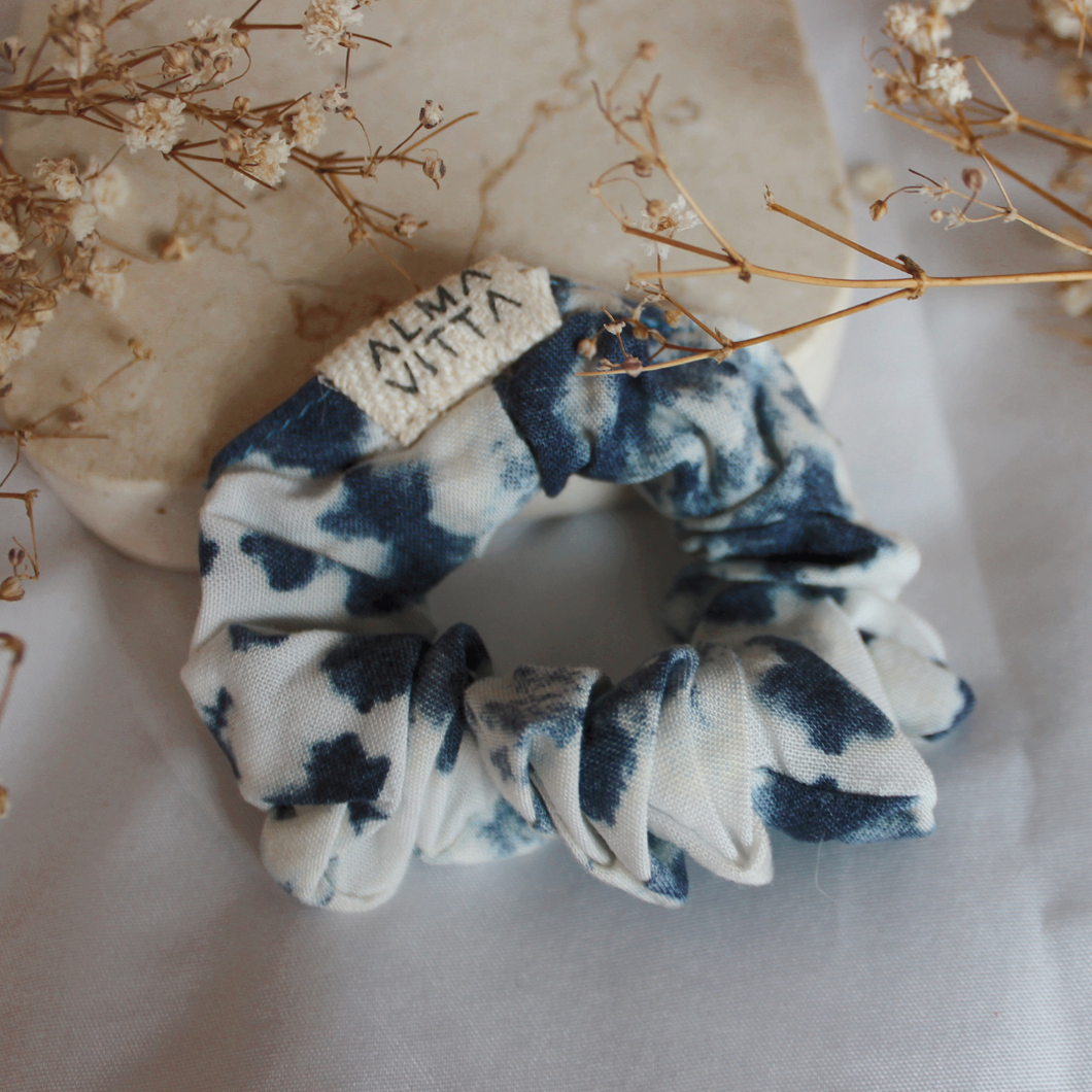 Scrunchie TieDye Azul